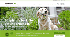 Desktop Screenshot of dogwatchfence.com